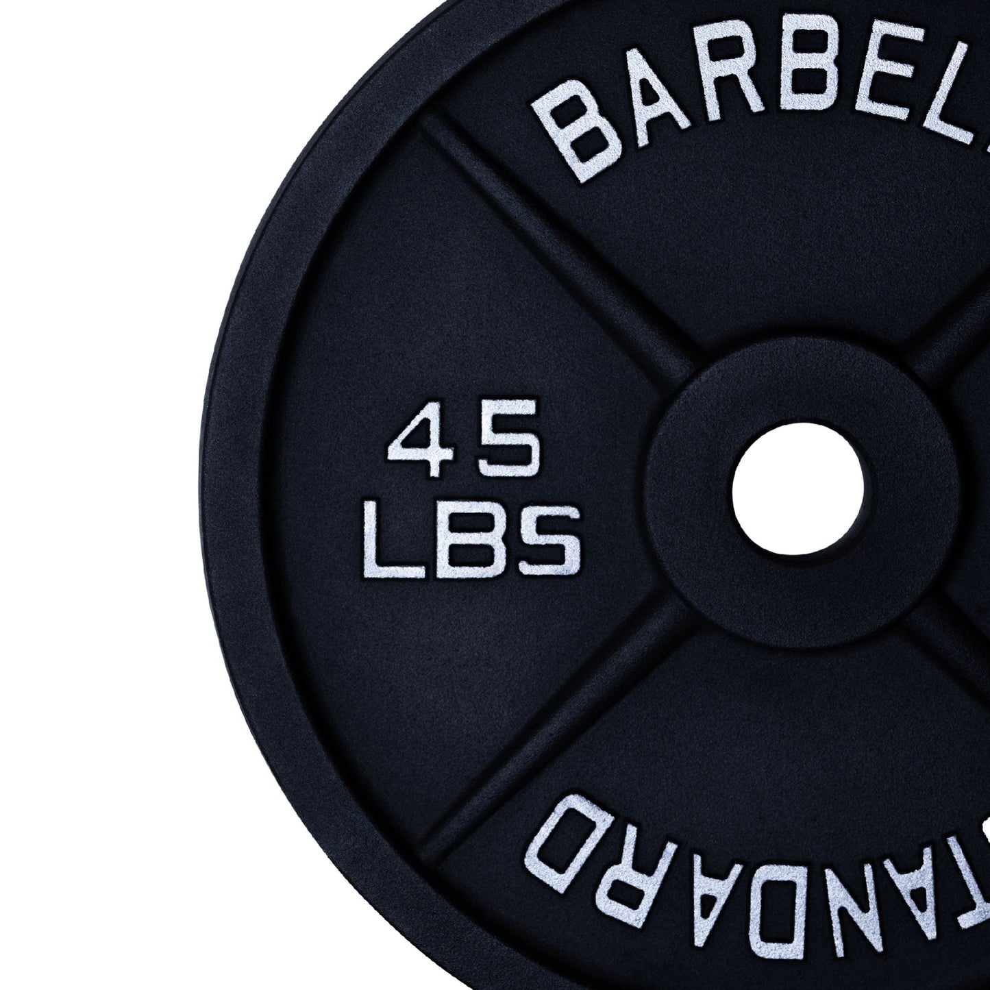 45 pound machined iron olympic 2" weight plate pair