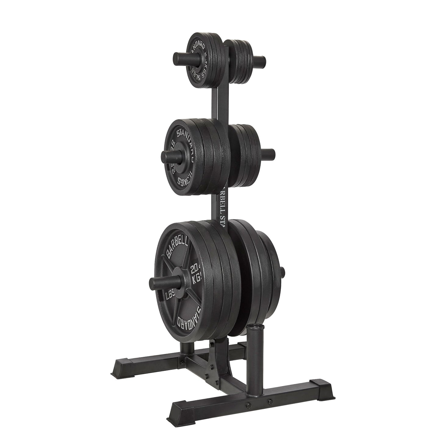 Weight Plate Tree and Bar Storage